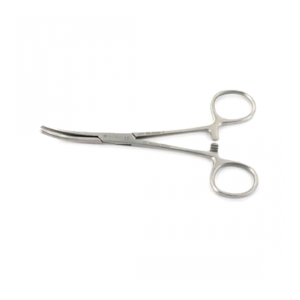 Klemmer Curved Hemostatic Pliers - 14 cm