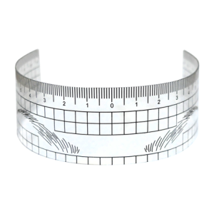 Ruler for designing Eyebrows - 1 pc.