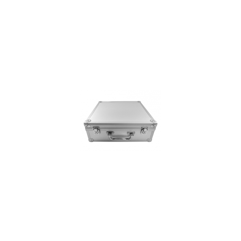 Silver briefcase