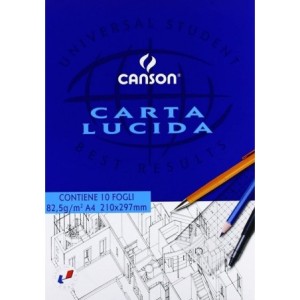 Carta Lucida Canson A4 - 10 fogli