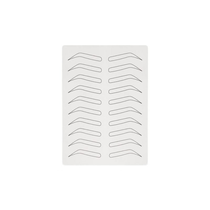 Rubber Synthetic Leather - Eyebrows