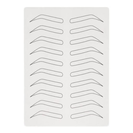 Rubber Synthetic Leather - Eyebrows