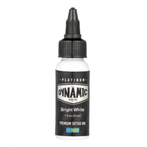 Platinum by Dynamic Tattoo Ink - Bright White 30ml
