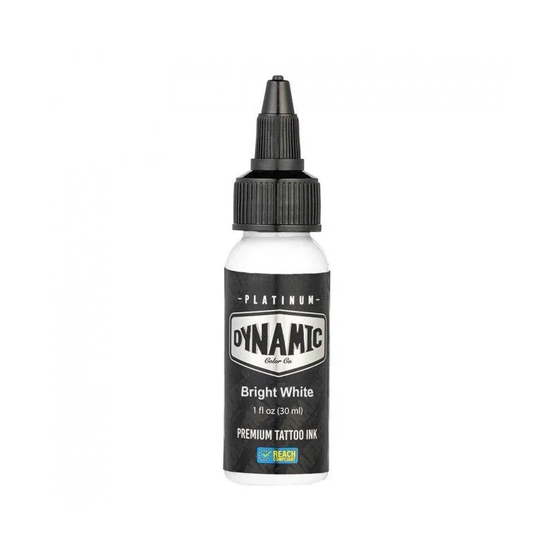 Platinum by Dynamic Tattoo Ink - Bright White 30ml