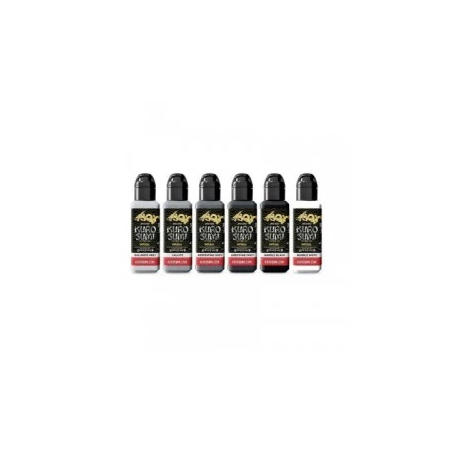 Set Kuro Sumi Imperial Marble Stone - 6 x 44 ml
