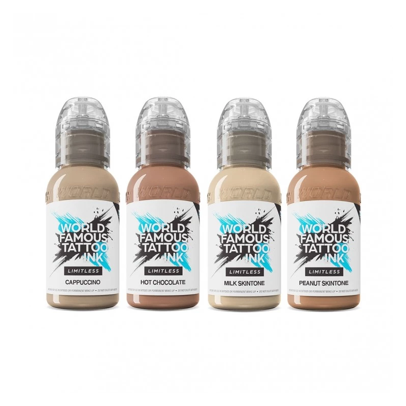 World Famous Limitless Set Skin Tone Santucci - 4x 30 ml