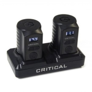 Critical Battery Set - Dock + 2 batterie 3.5mm Femmina