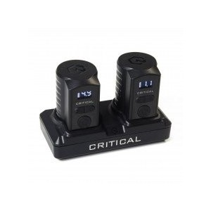 Critical Battery Set - Dock + 2 batterie 3.5mm Maschio