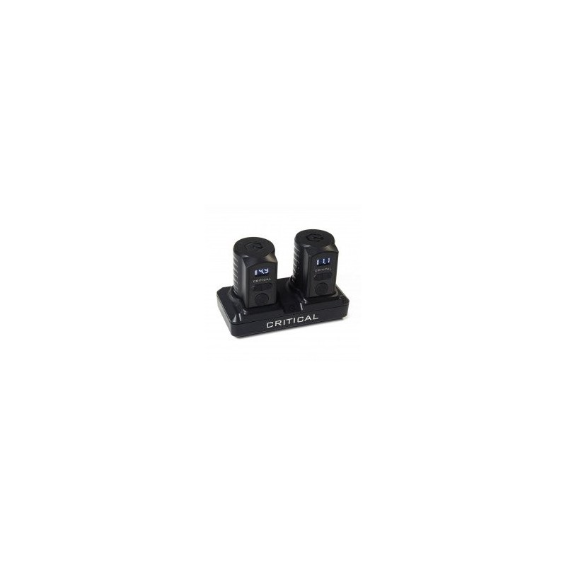 Critical Battery Set - Dock + 2 batterie 3.5mm Maschio