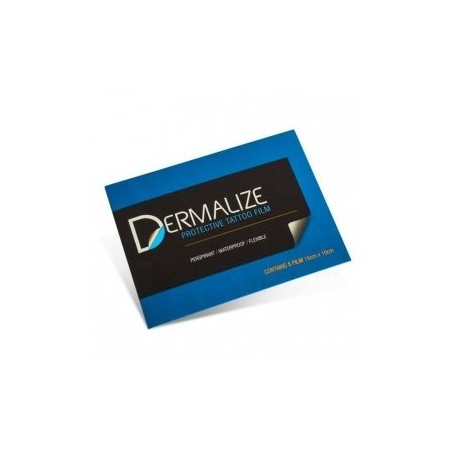 Dermalize Protective Tattoo Film Cf. 5 Fogli Total Black Sun Block