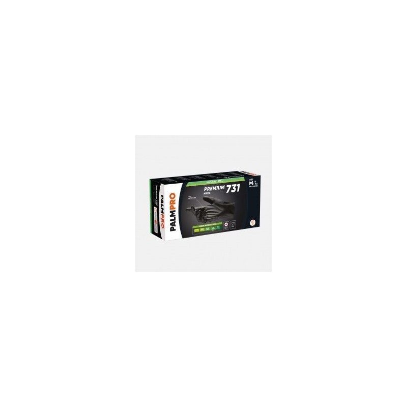 Guanti HIREX/PALMPRO Neri - Lattice