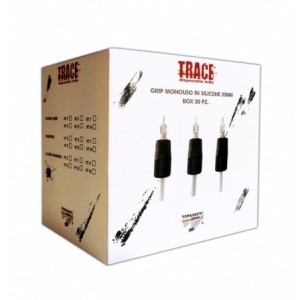 Grip Trace in Silicone Round Liner 25mm Box 20pz.