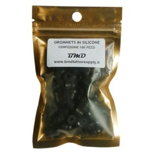 Grommets In Silicone Black