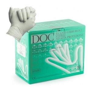 Guanti DOC Sterile Taglia 6 - Conf.50 paia