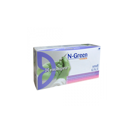 Guanti Multipro N-Green in Nitrile - 100 pz.