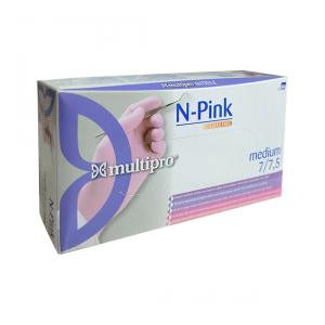 Guanti Multipro N-Pink in Nitrile - 100 pz.