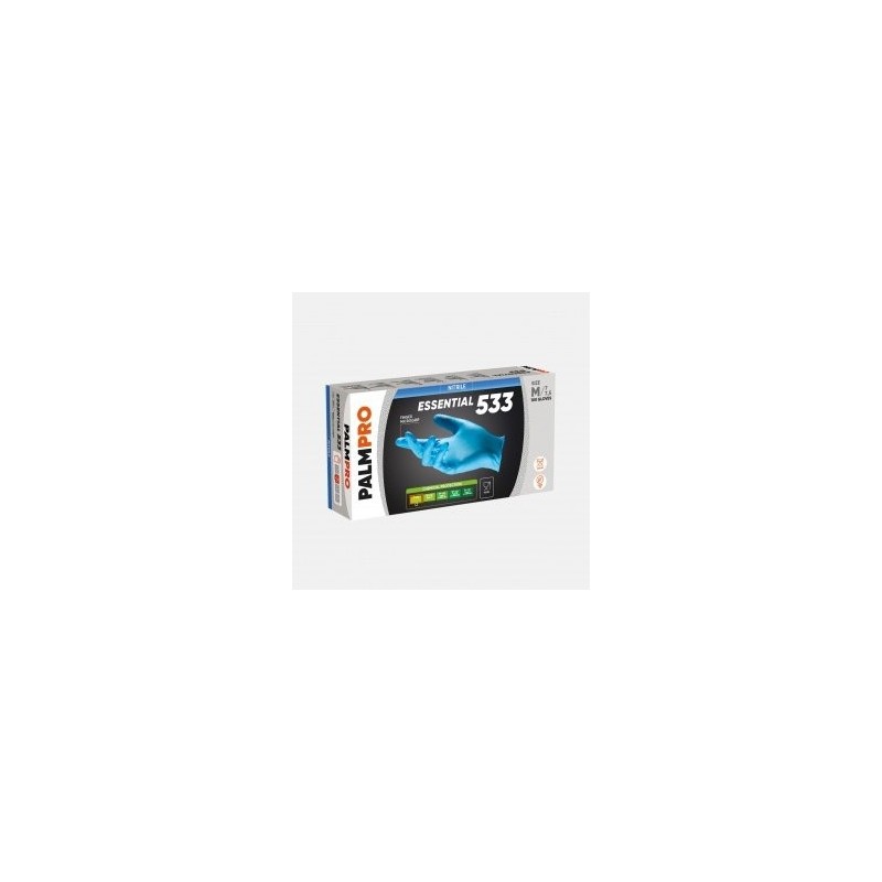 Guanto Palmpro 533 In Nitrile Blu P.F. - 100 pz.