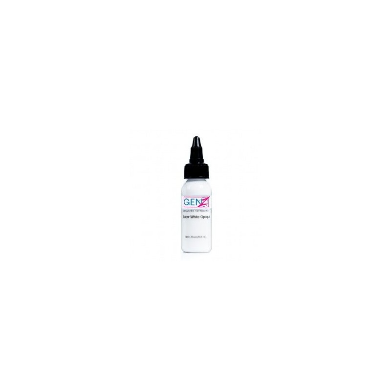 Intenze Ink Gen-Z – Snow White Opaque 30ml