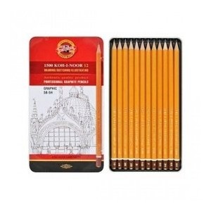 KOH-I-NOOR Professional Graphite Pencils - 12 pz.
