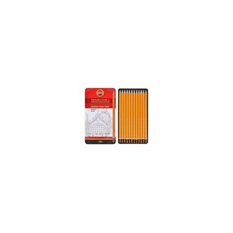 KOH-I-NOOR Professional Graphite Pencils - 12 pz.