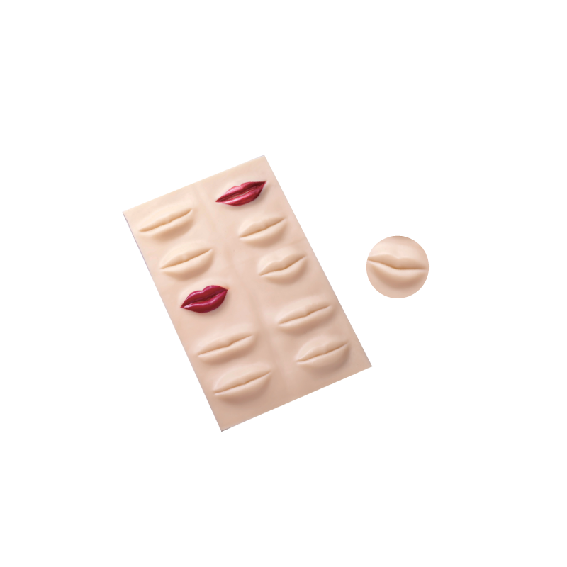 Pelle Sintetica con Forme in Rialzo labbra