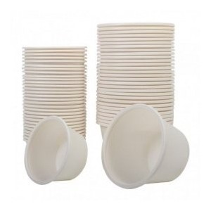 BICCHIERI BIODEGRADABILI Ø 6x3,5 cm - cf. 200 pz