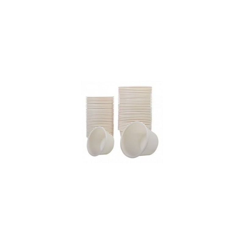 BICCHIERI BIODEGRADABILI Ø 6x3,5 cm - cf. 200 pz